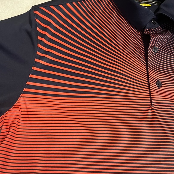 EUC Greg Norman Men Size largeDubarry Play Dry Moisture Wicking UPF30+ Polo - Picture 7 of 8